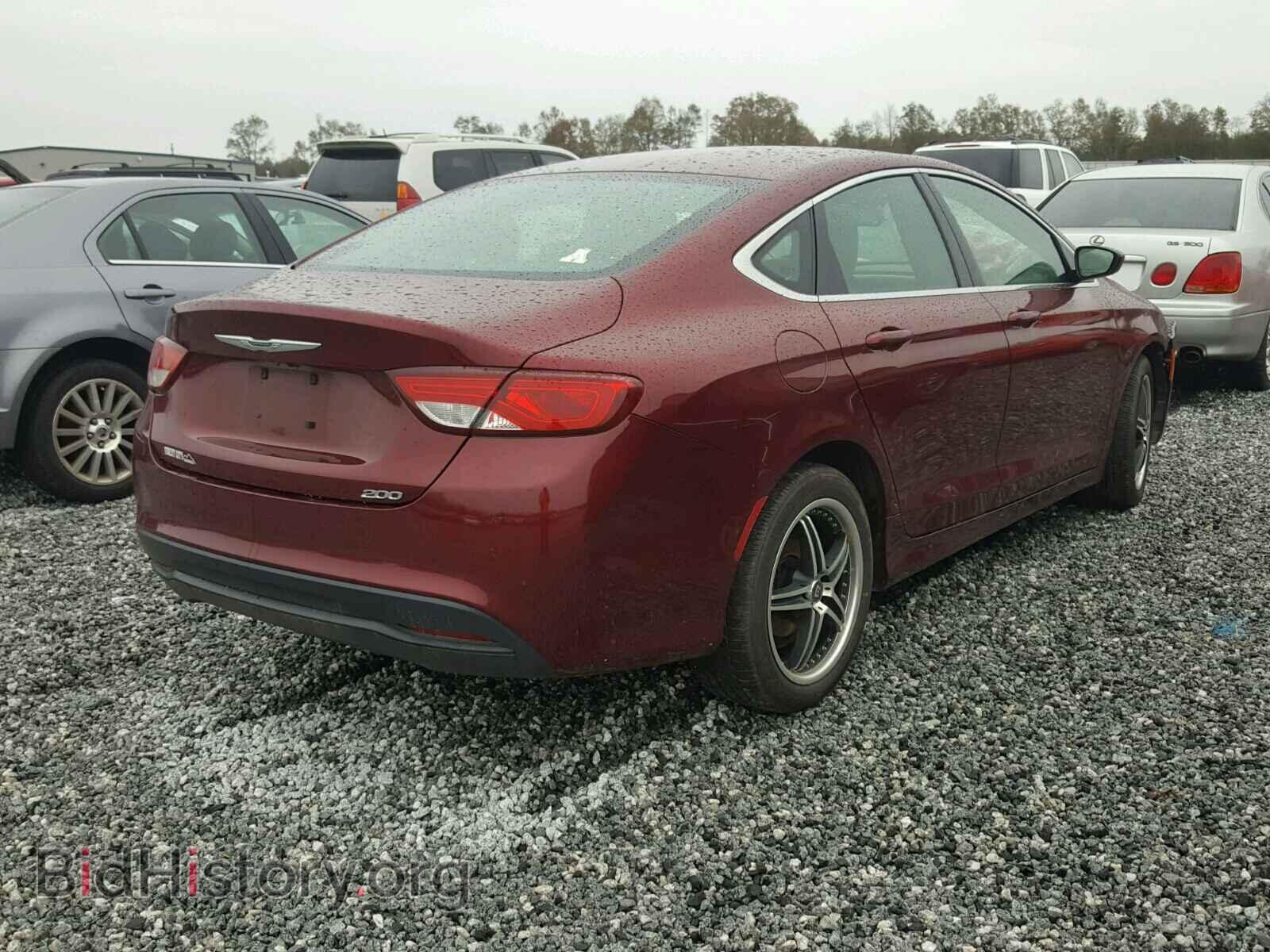 2015 CHRYSLER 200 - VIN: 1C3CCCFB6FN618583 - Фото 4