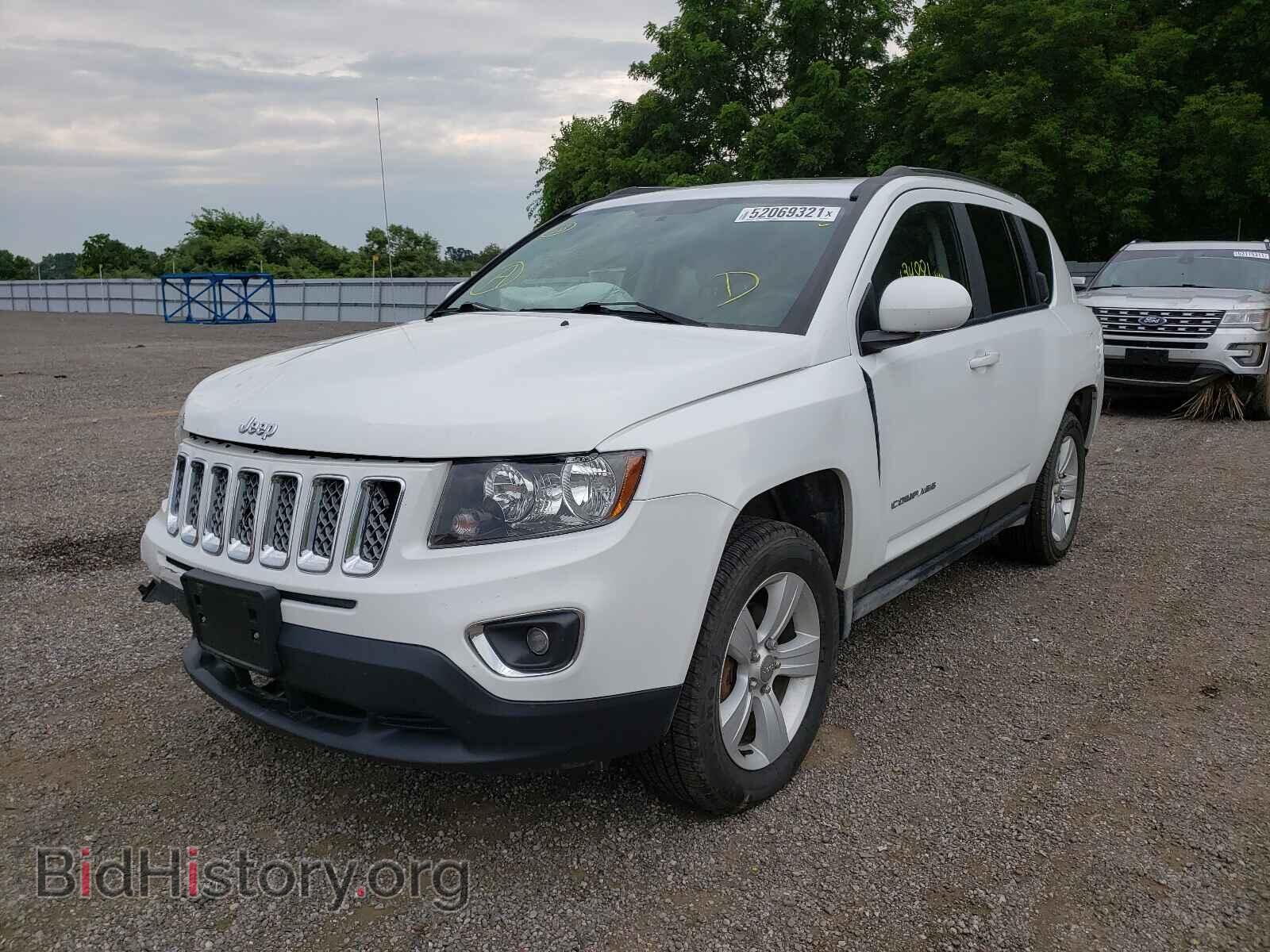 2016 JEEP COMPASS - VIN: 1C4NJDAB2GD785392 - Фото 2