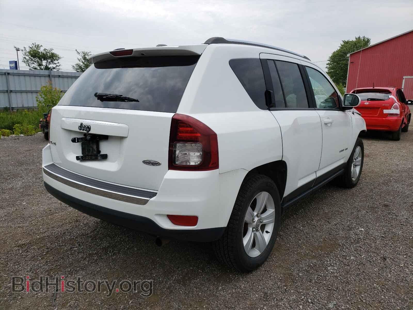 2016 JEEP COMPASS - VIN: 1C4NJDAB2GD785392 - Фото 4