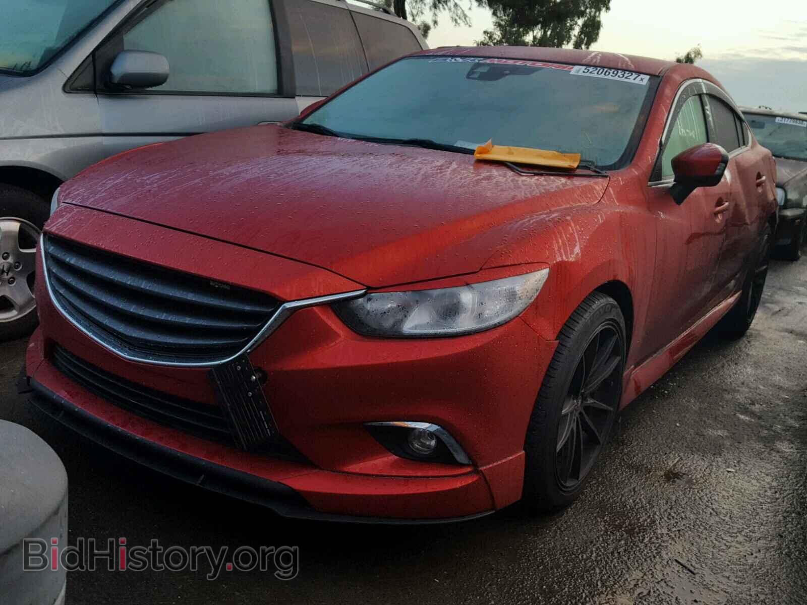 2014 MAZDA 6 - VIN: JM1GJ1T6XE1144593 - Фото 2