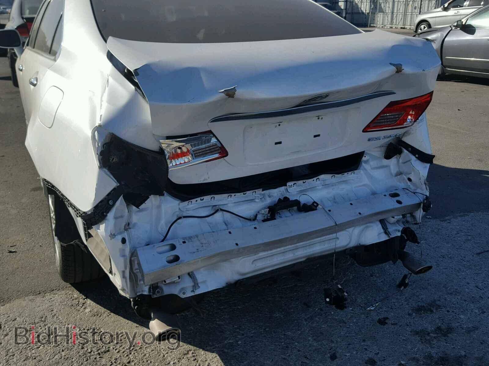 2012 LEXUS ES350 - VIN: JTHBK1EG6C2503134 - Фото 9