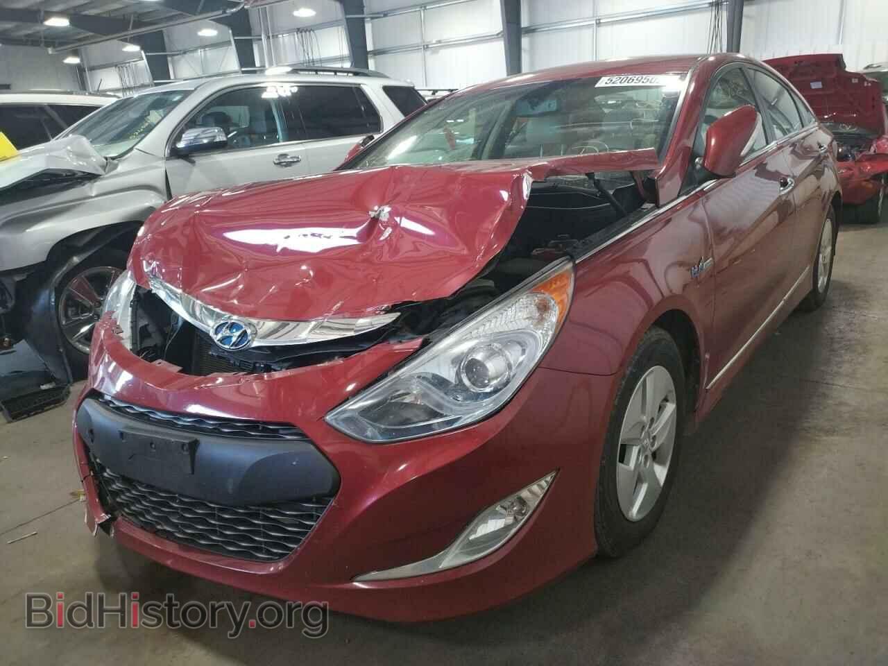 2012 HYUNDAI SONATA - VIN: KMHEC4A44CA042719 - Фото 2