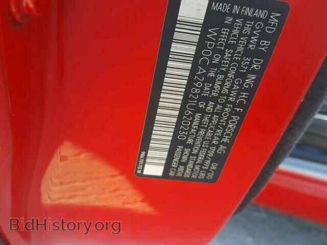 2001 PORSCHE BOXSTER - VIN: WP0CA29821U620230 - Фото 10