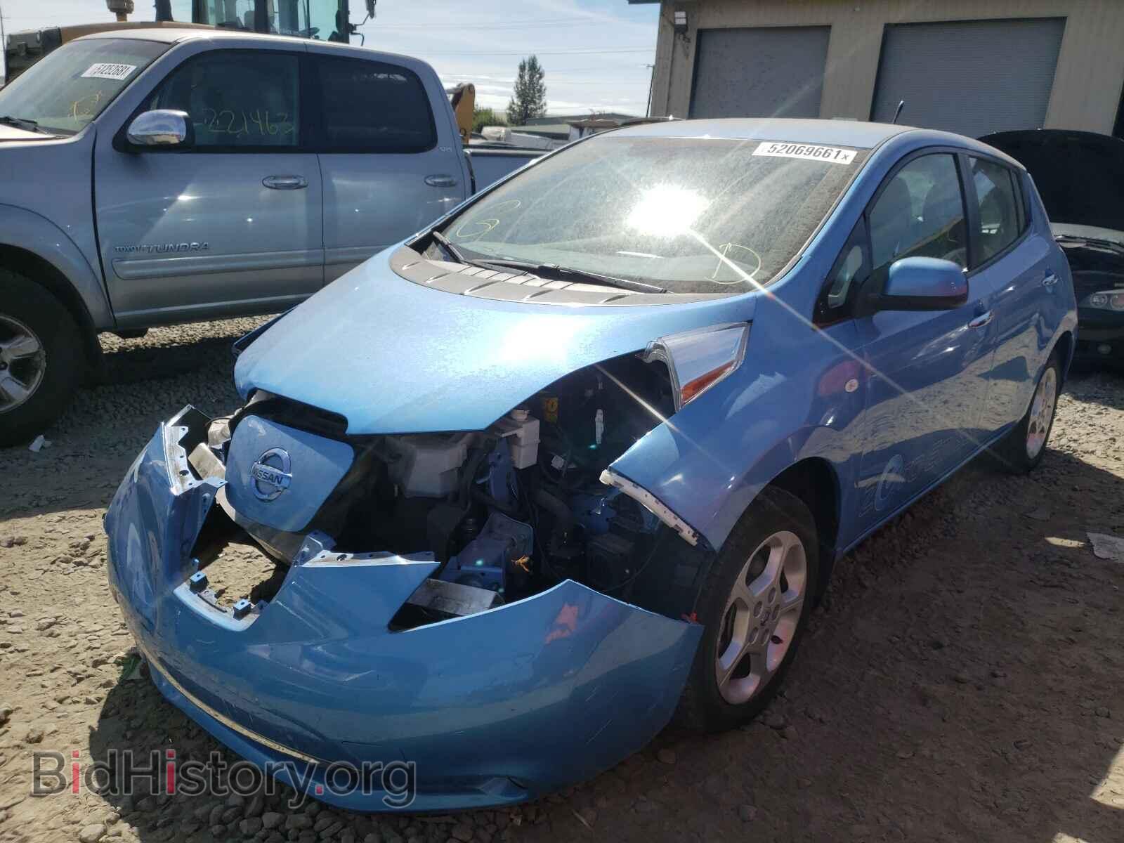 2011 NISSAN LEAF - VIN: JN1AZ0CP1BT001665 - Фото 2