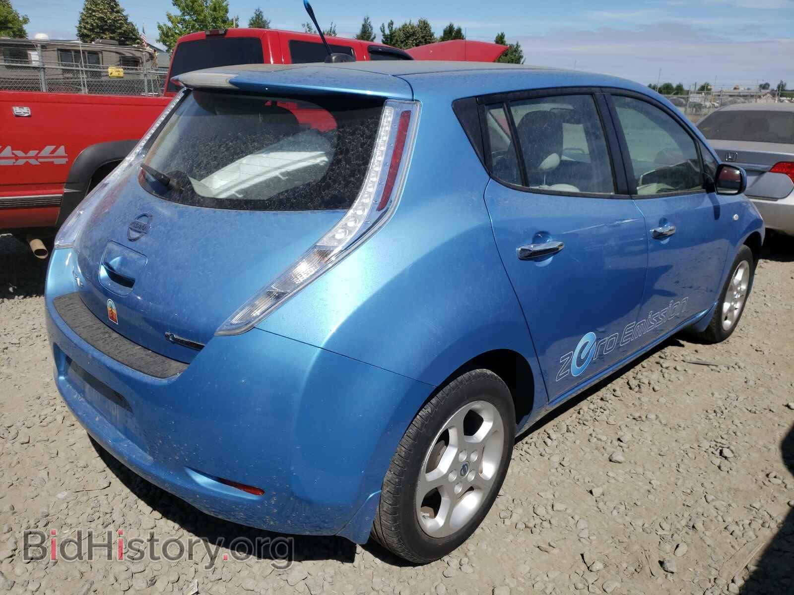 2011 NISSAN LEAF - VIN: JN1AZ0CP1BT001665 - Фото 4