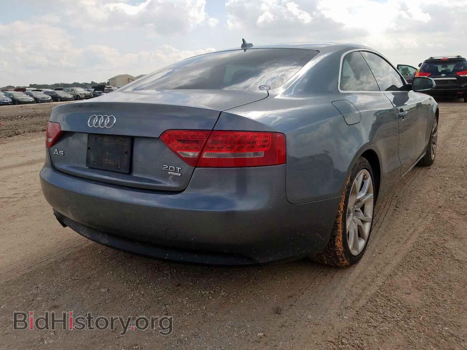 2012 AUDI A5 PREMIUM - VIN: WAULFAFR6CA017792 - Photo 4