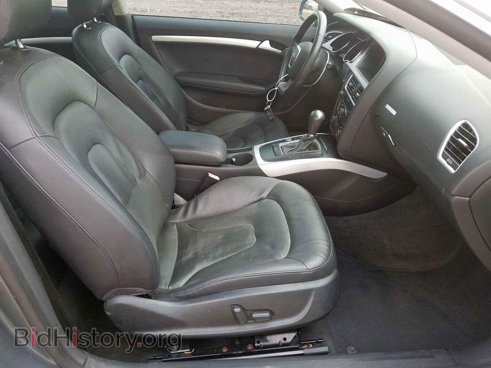 2012 AUDI A5 PREMIUM - VIN: WAULFAFR6CA017792 - Photo 5