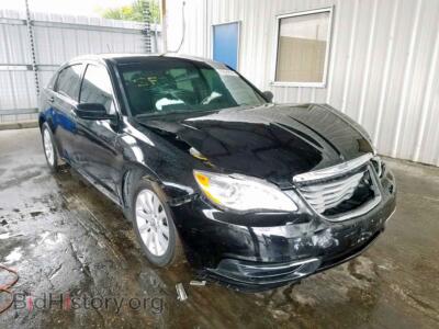 2014 Chrysler 200 TOURIN, black — VIN 1C3CCBBB3EN131758, Copart