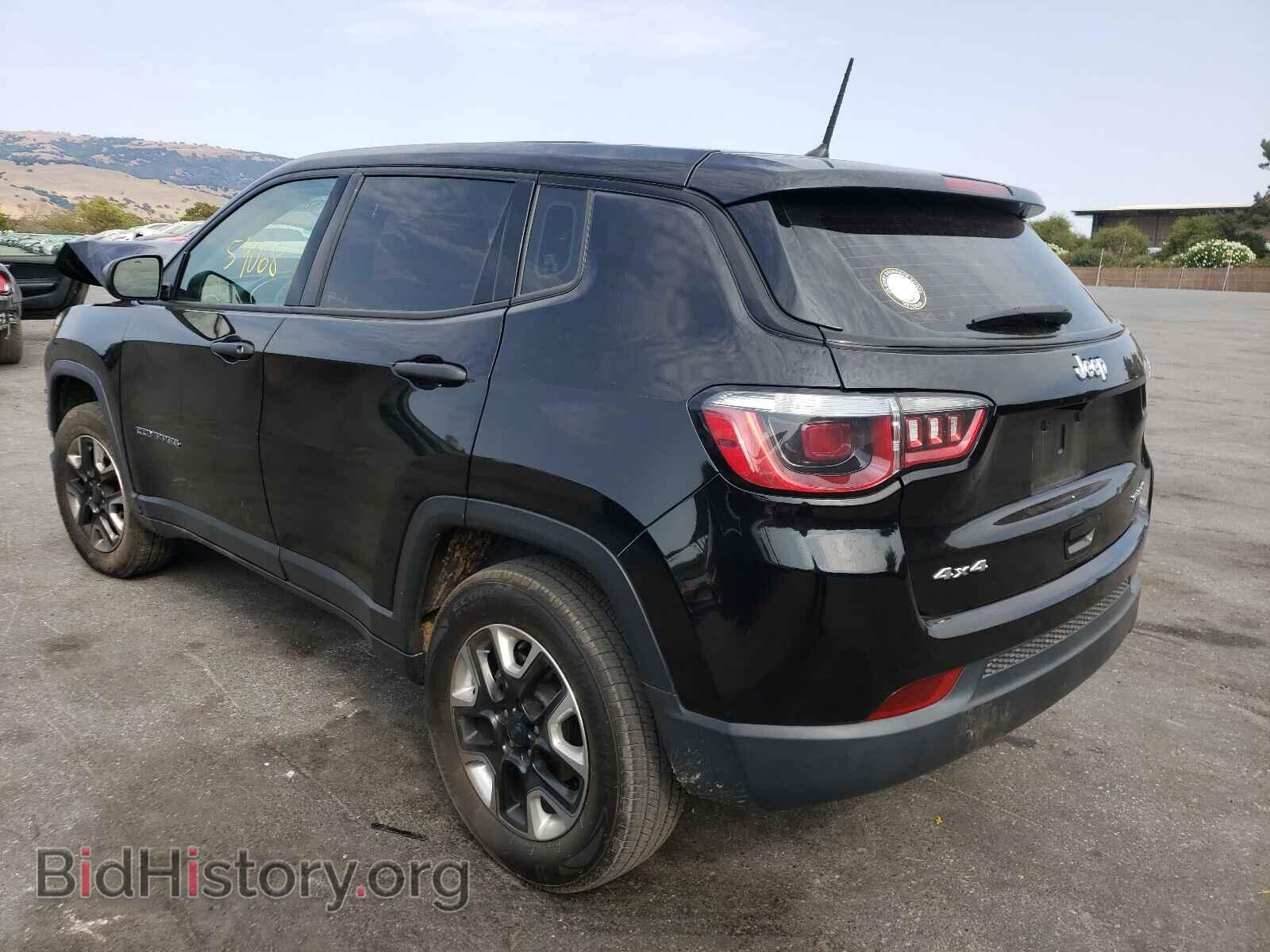 2018 JEEP COMPASS - VIN: 3C4NJDAB7JT190734 - Фото 3