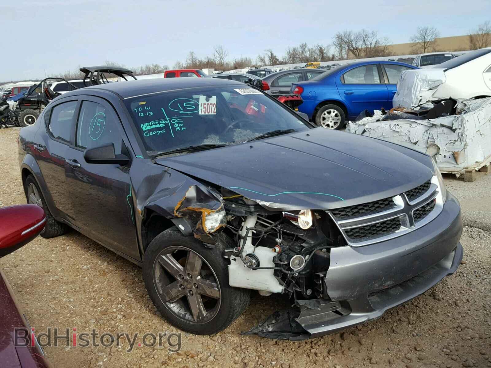Фотография 1C3CDZAB9DN680287 - DODGE AVENGER 2013