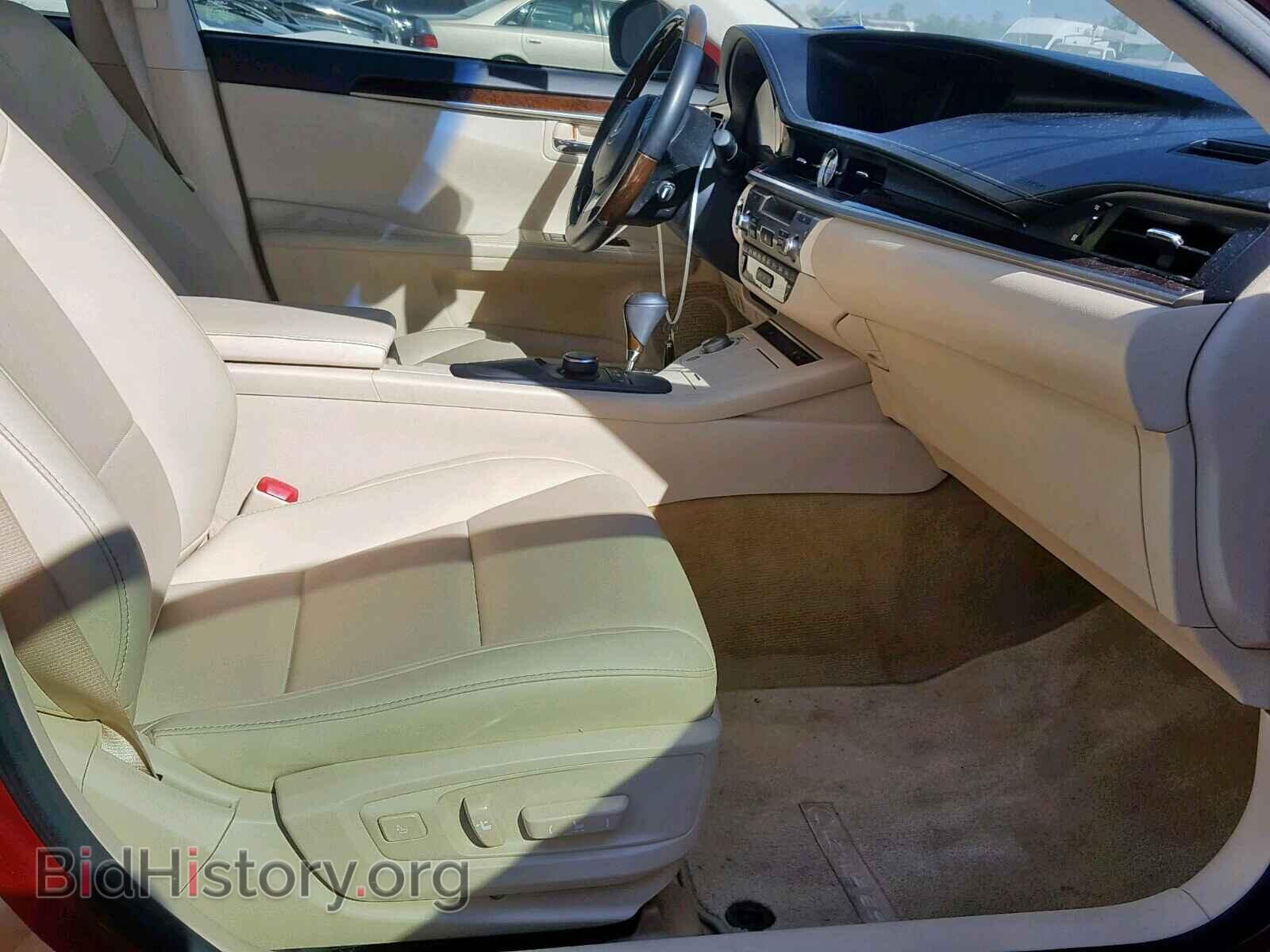 2013 LEXUS ES350 - VIN: JTHBK1GGXD2049310 - Фото 5
