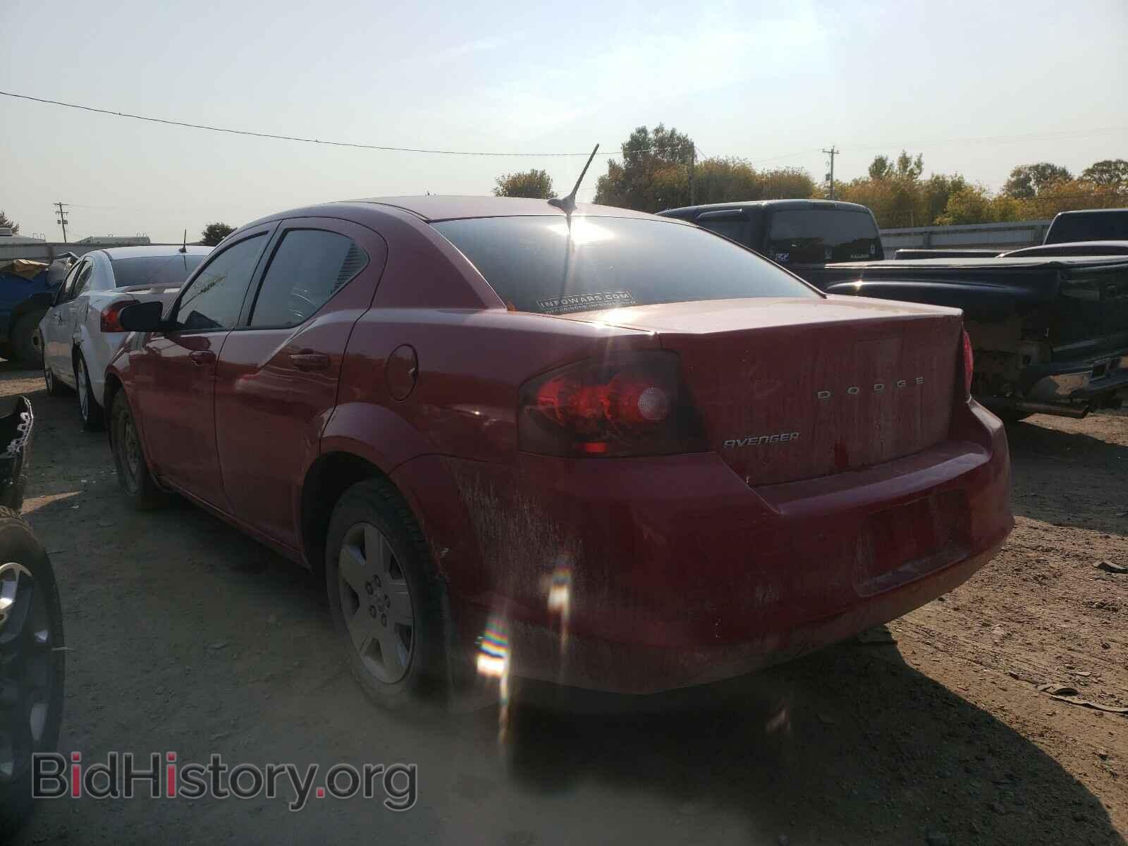 2012 DODGE AVENGER - VIN: 1C3CDZAB8CN200836 - Photo 3
