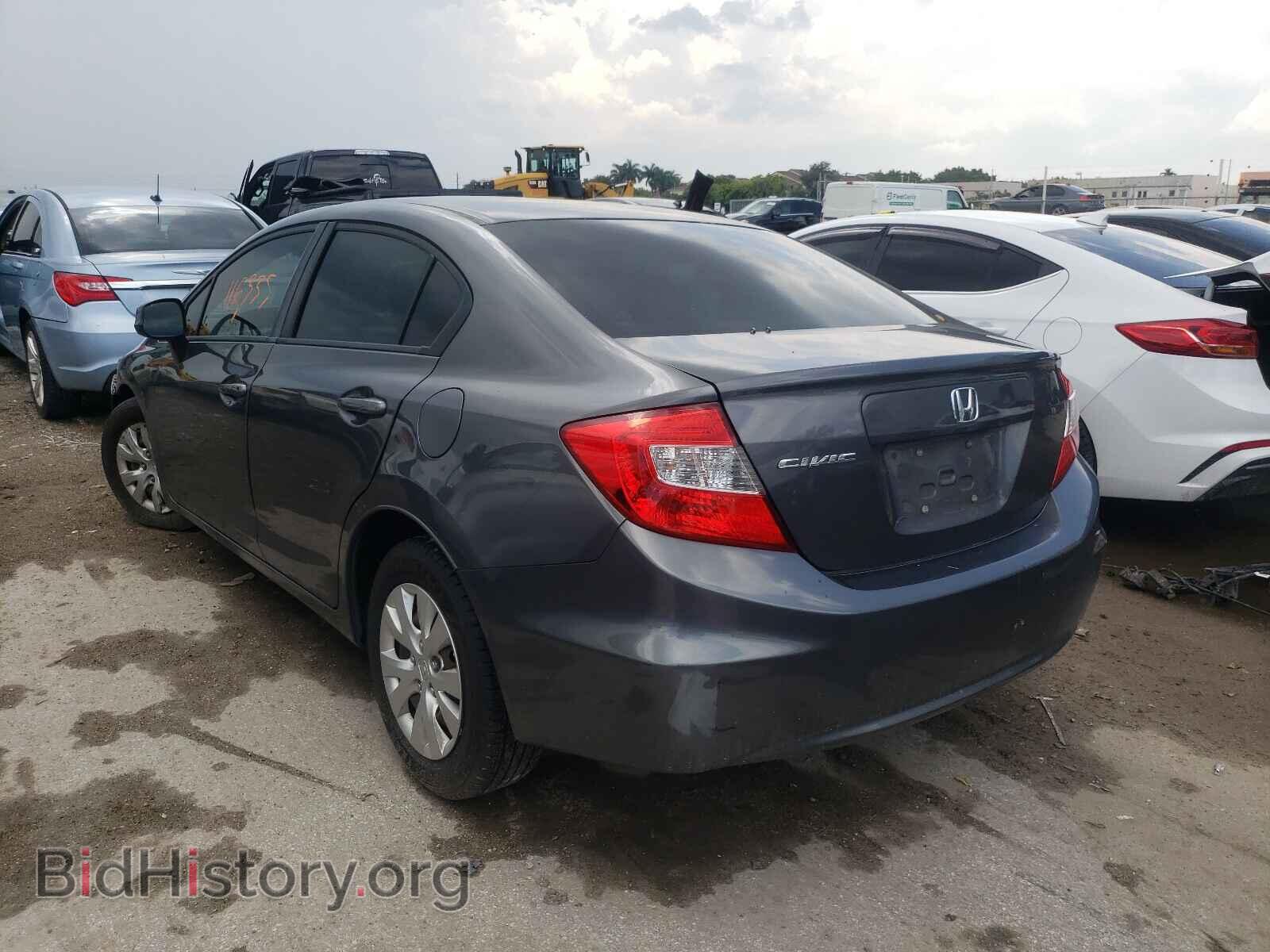 2012 HONDA CIVIC - VIN: 2HGFB2F55CH330768 - Фото 3