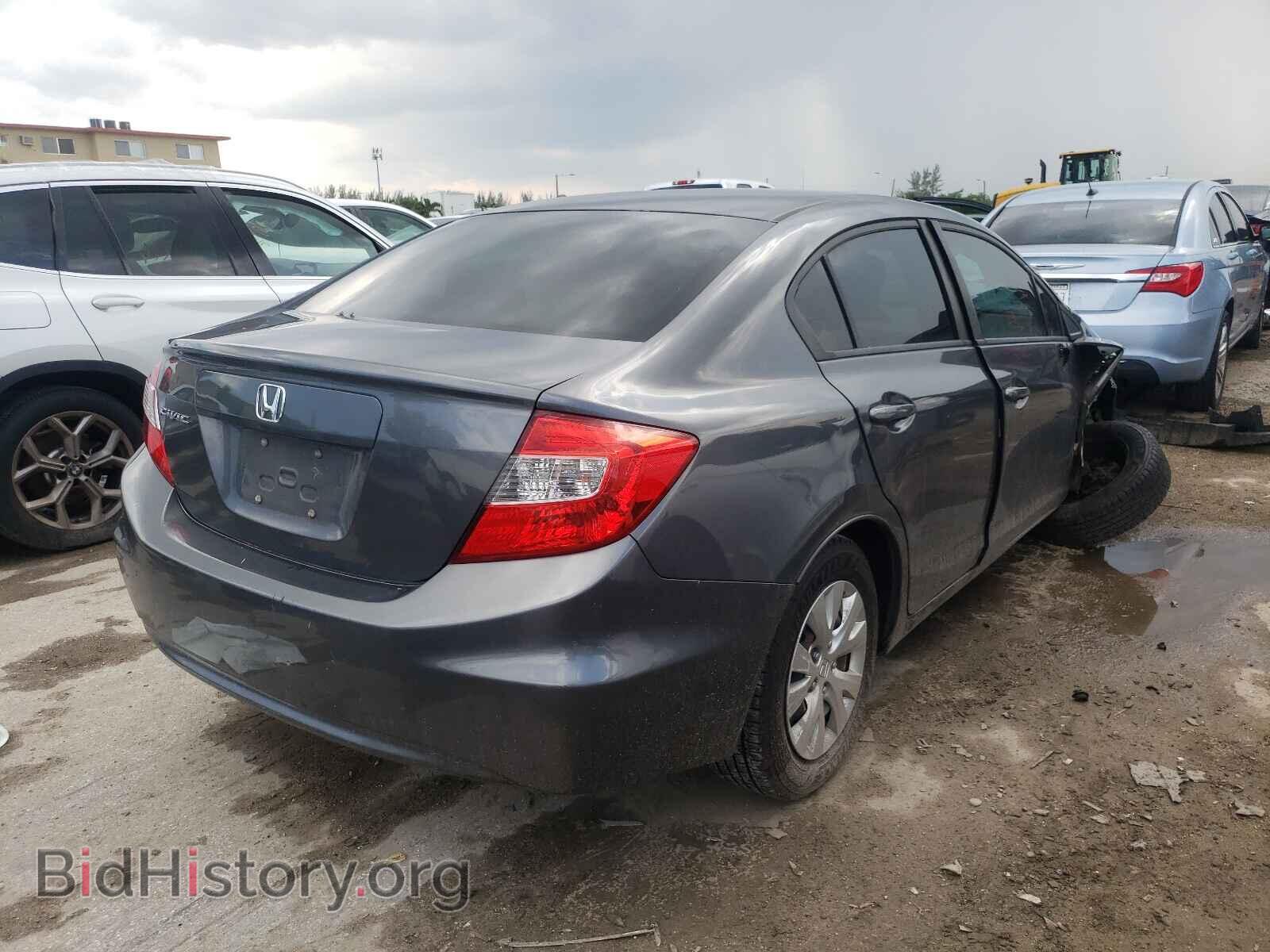 2012 HONDA CIVIC - VIN: 2HGFB2F55CH330768 - Фото 4