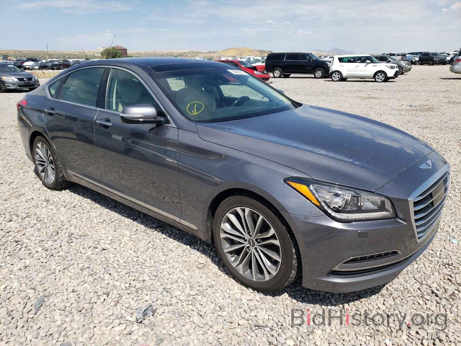 Photo KMHGN4JE8FU100832 - HYUNDAI GENESIS 2015