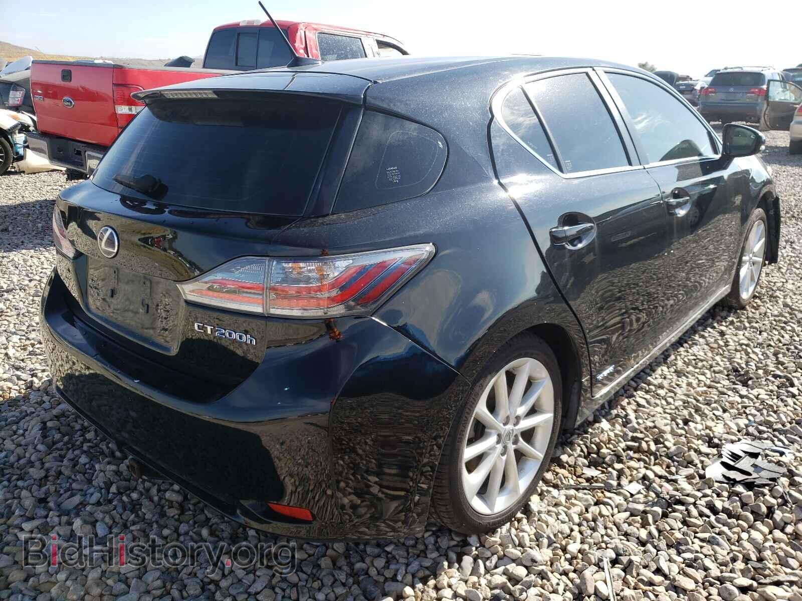2013 LEXUS CT 200 - VIN: JTHKD5BHXD2160392 - Photo 4