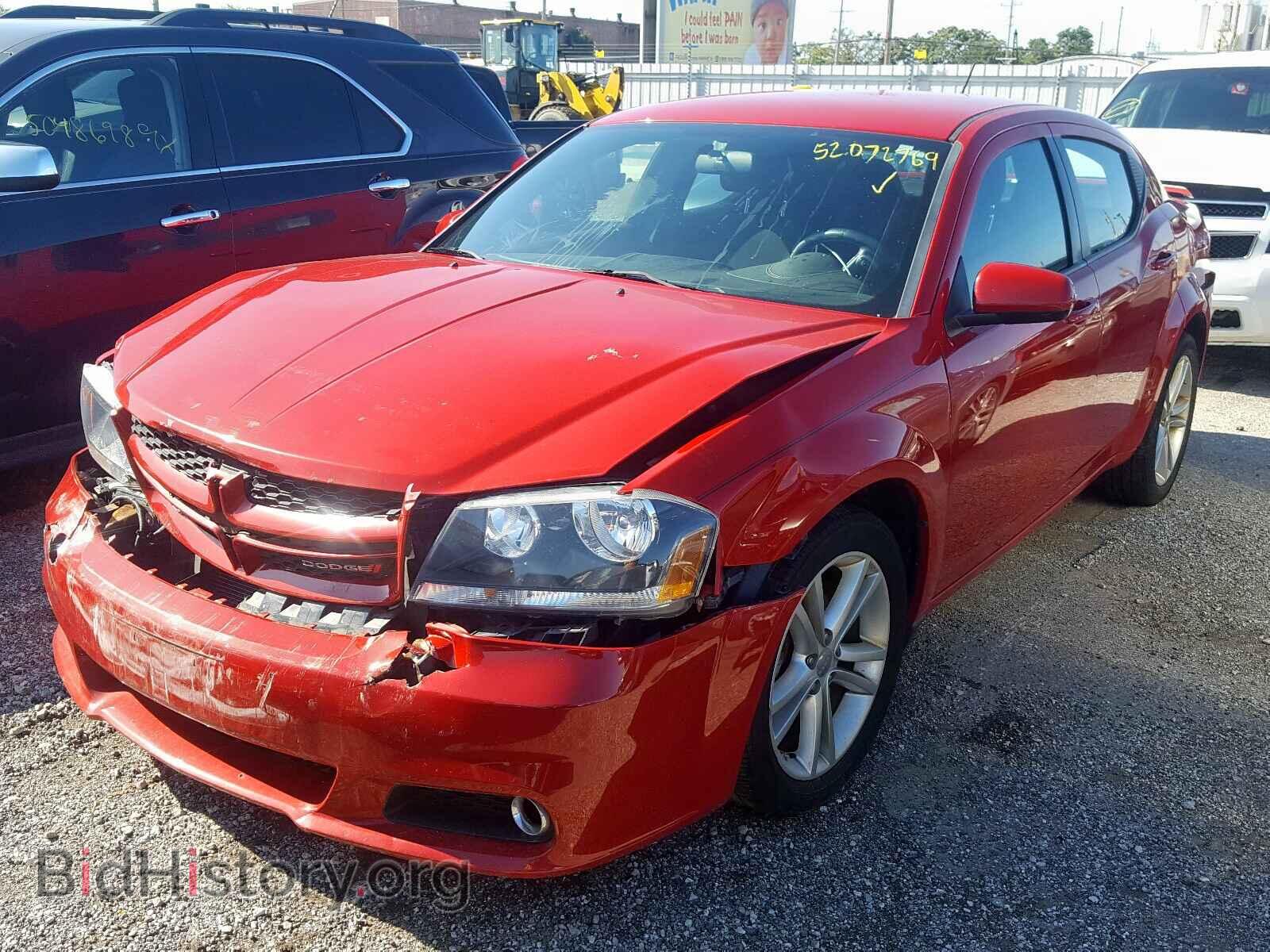 2014 DODGE AVENGER - VIN: 1C3CDZCB4EN121311 - Фото 2