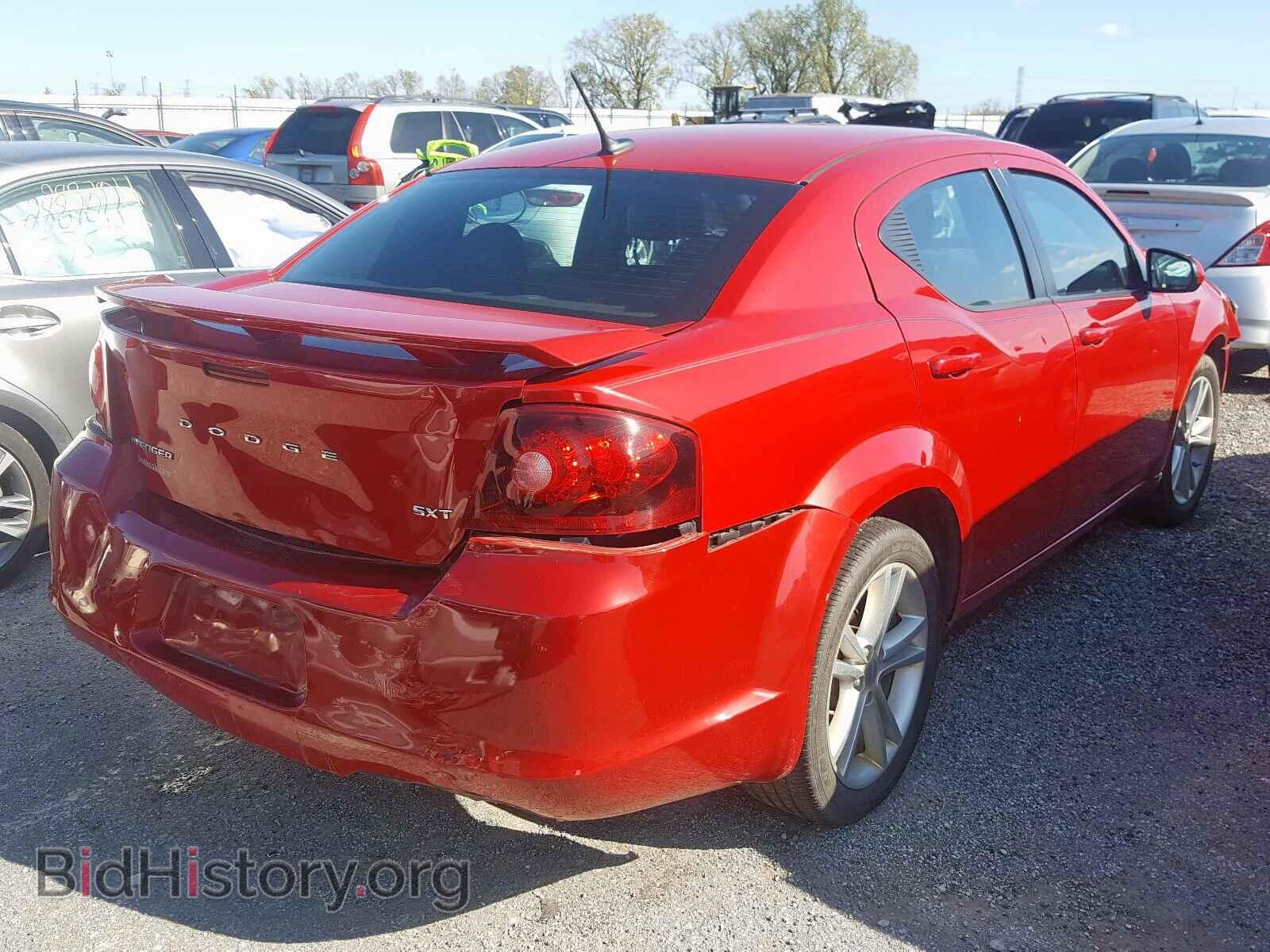 2014 DODGE AVENGER - VIN: 1C3CDZCB4EN121311 - Фото 4