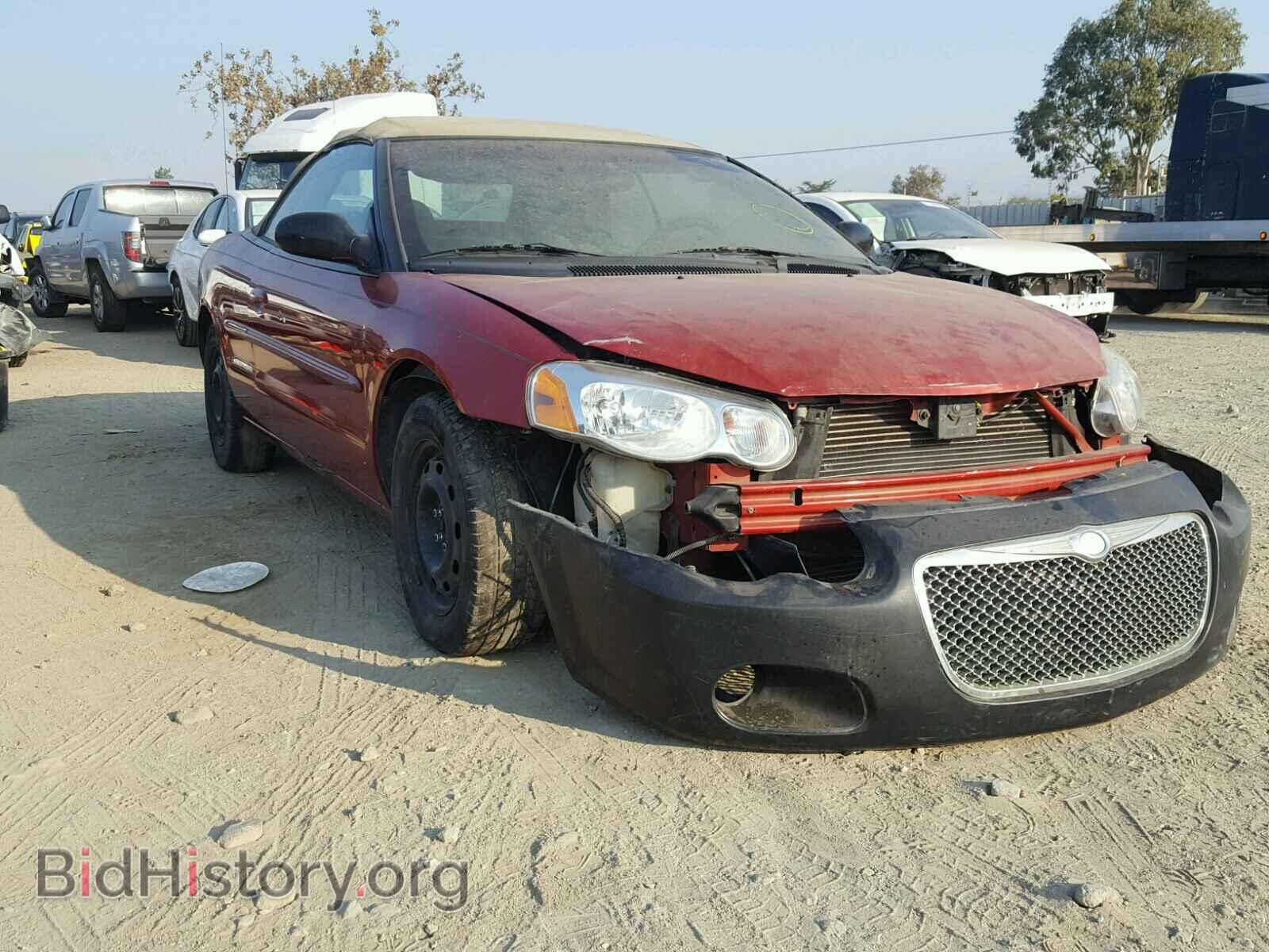 Photo 1C3EL45X24N172487 - CHRYSLER SEBRING 2004