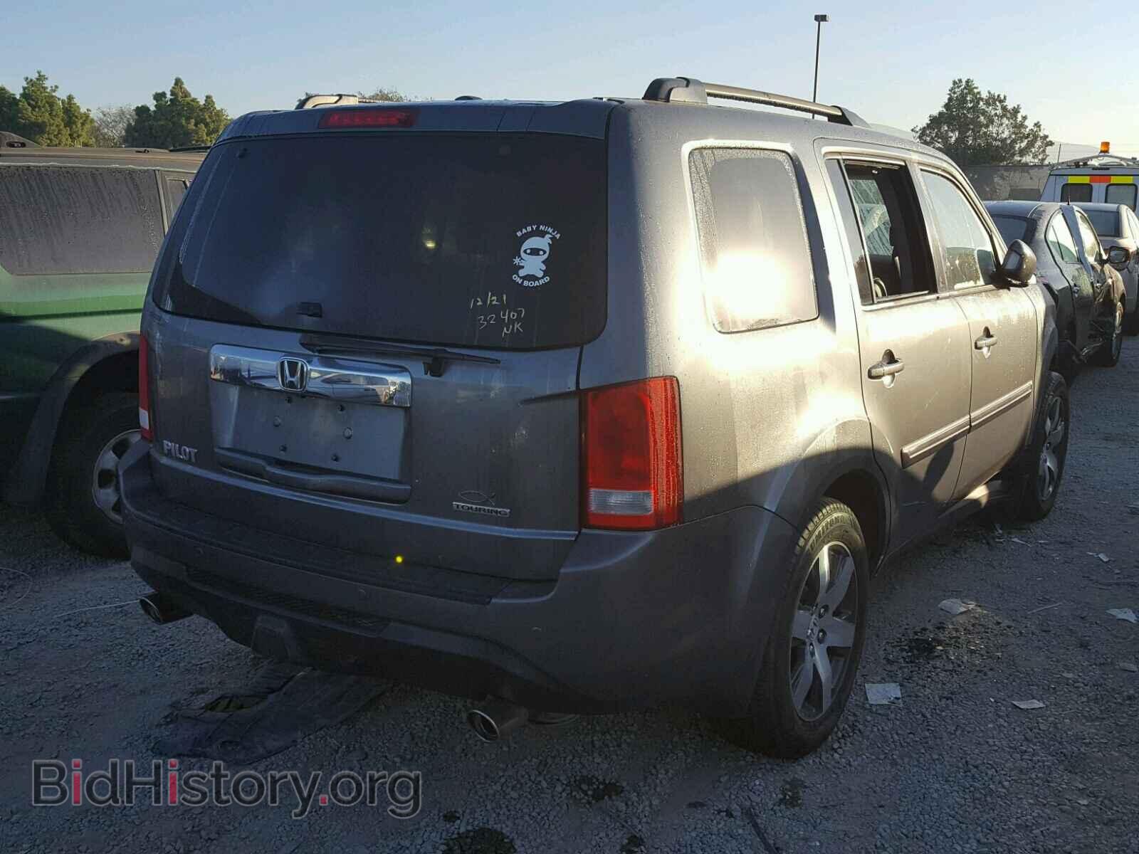 2013 HONDA PILOT - VIN: 5FNYF3H95DB013419 - Фото 4