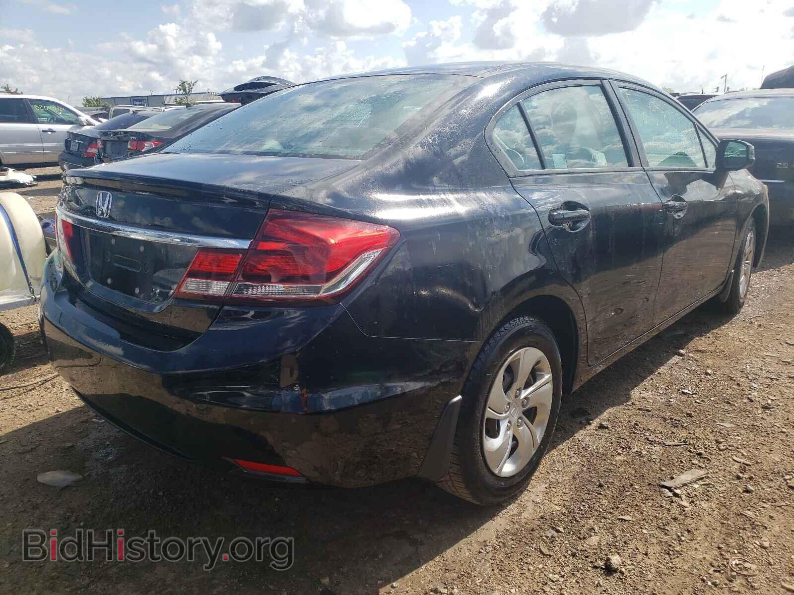 2013 HONDA CIVIC - VIN: 19XFB2F55DE042583 - Фото 4
