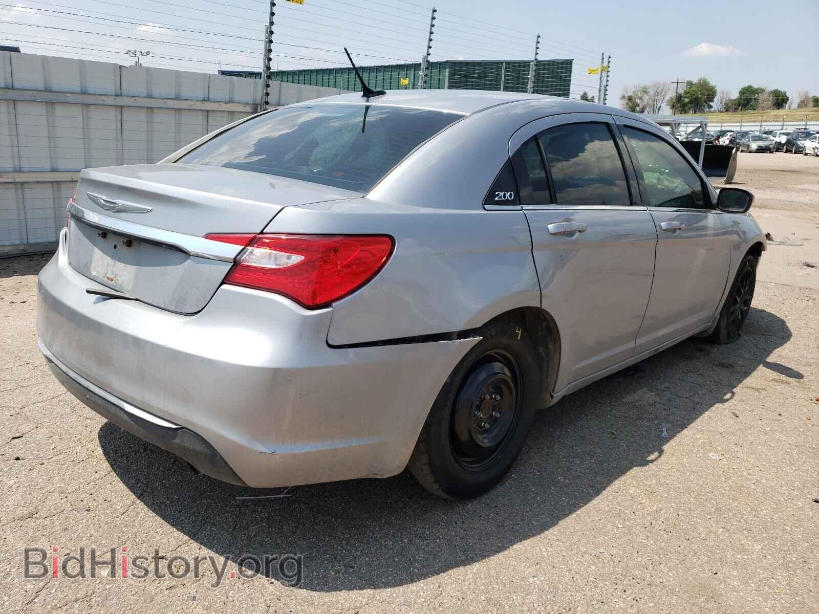 2013 CHRYSLER 200 - VIN: 1C3CCBBB6DN764463 - Фото 4