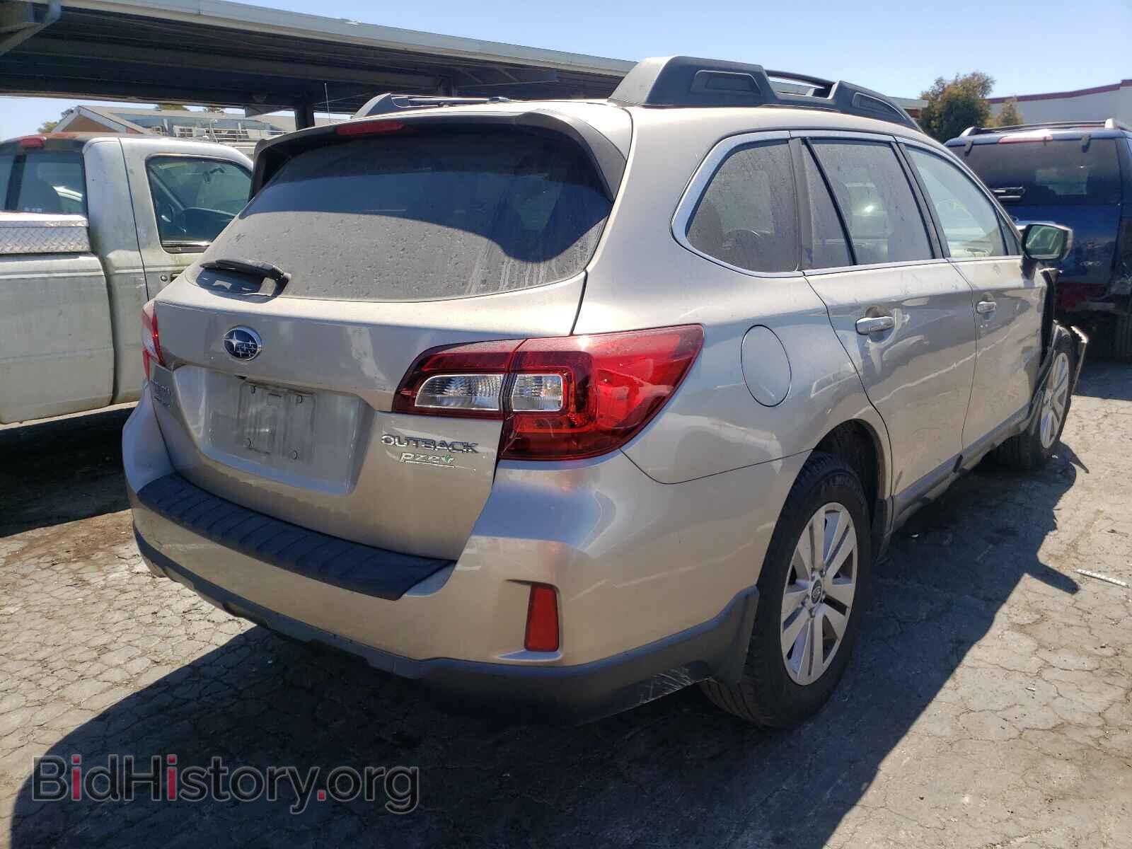 2015 SUBARU OUTBACK - VIN: 4S4BSAEC0F3219250 - Фото 4