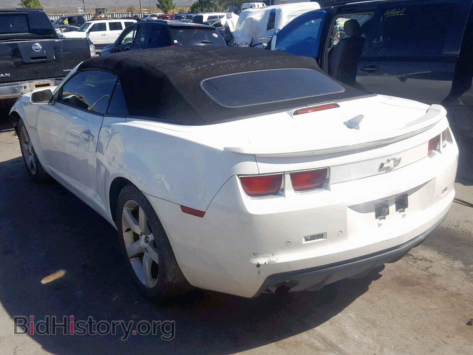 2012 CHEVROLET CAMARO - VIN: 2G1FC3D32C9124801 - Фото 3
