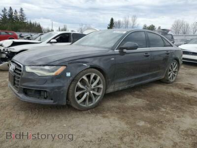 2012 Audi A6 Prestige, черный — VIN WAUJGCFC7CN079402, Copart