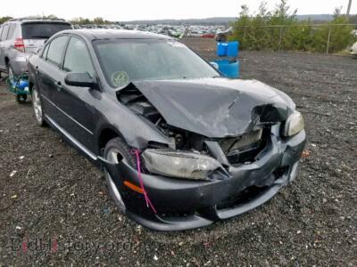 2005 Mazda 6 6 I, gray — VIN 1YVHP84C955M22368, Copart