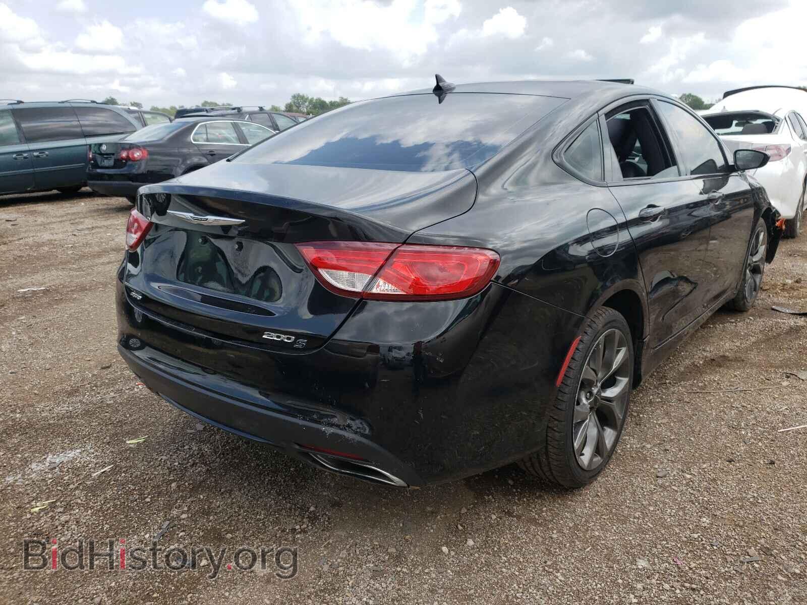 2015 CHRYSLER 200 - VIN: 1C3CCCDG7FN644205 - Photo 4