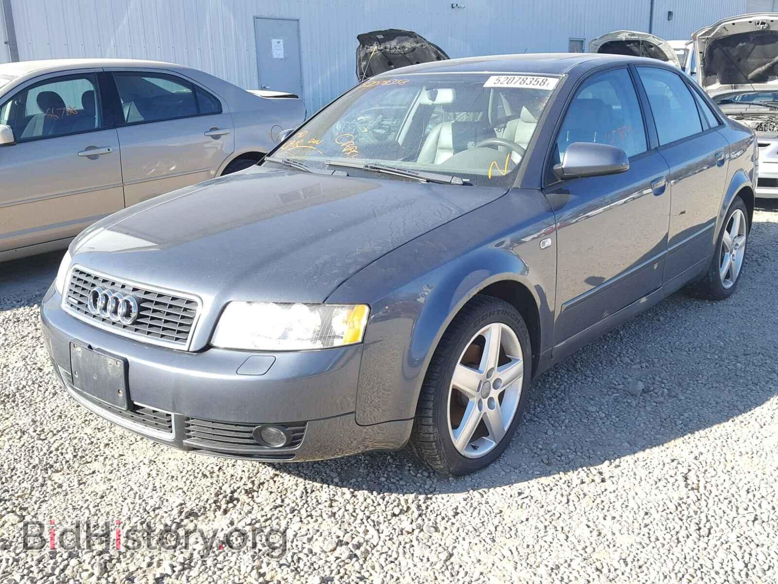 2005 AUDI A4 - VIN: WAULC68E25A067852 - Фото 2