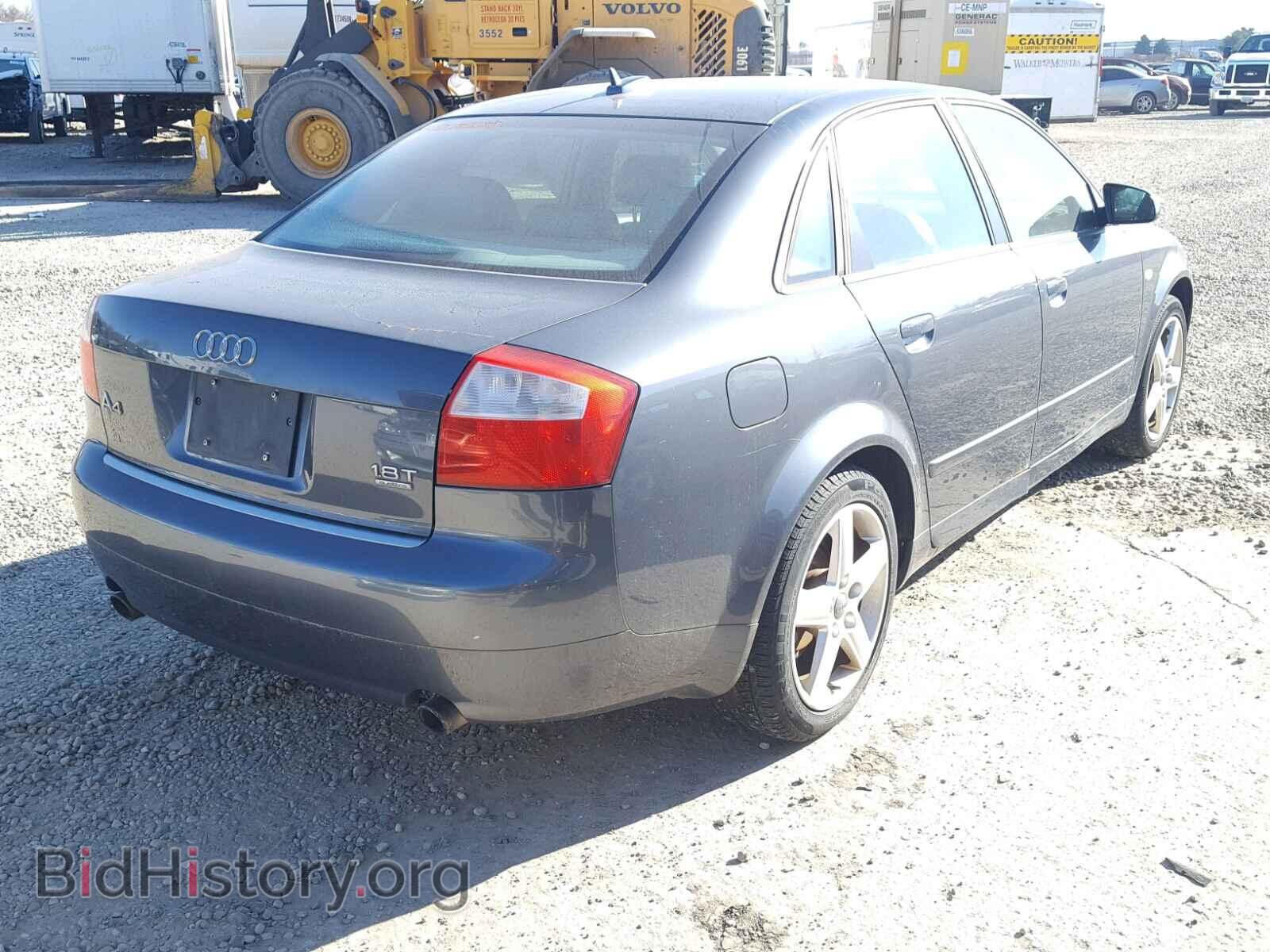 2005 AUDI A4 - VIN: WAULC68E25A067852 - Фото 4