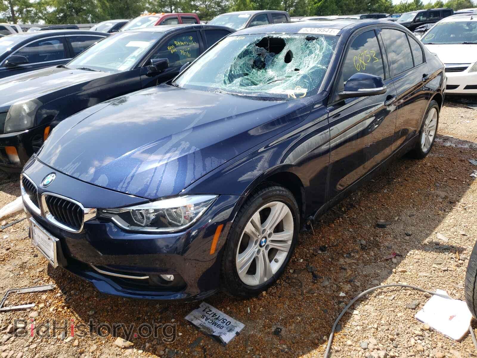2016 BMW 3 SERIES - VIN: WBA8E3G55GNT76193 - Фото 2