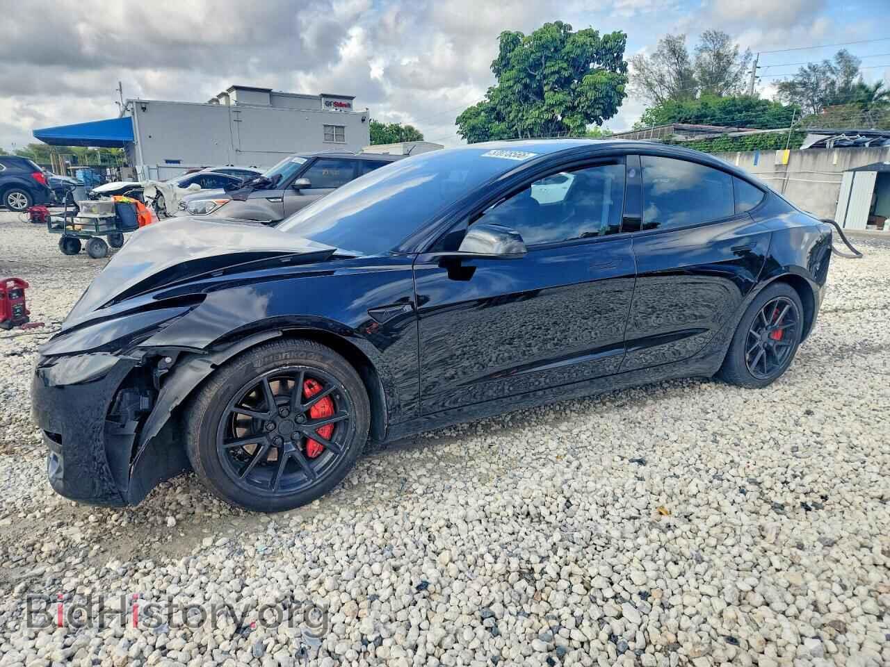 Photo 5YJ3E1EA2NF187675 - TESLA MODEL 3 2022