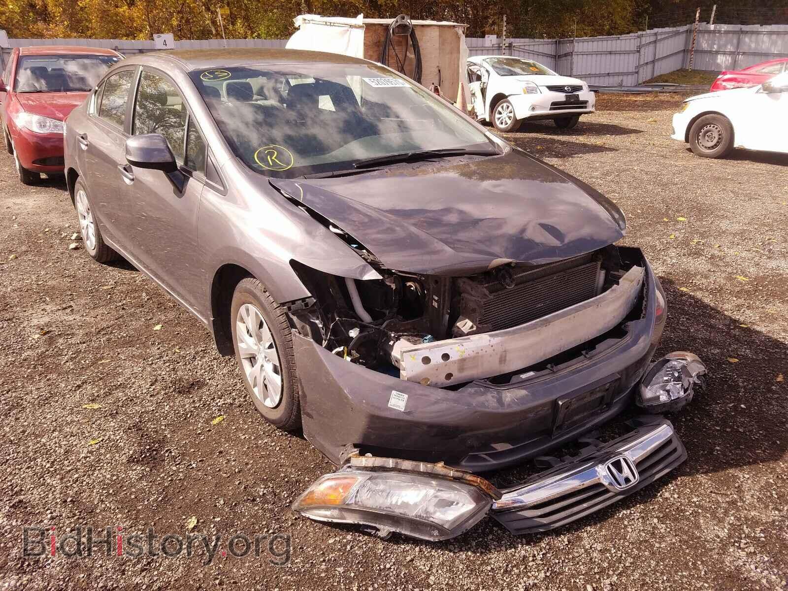 Фотография 2HGFB2F47CH061440 - HONDA CIVIC 2012