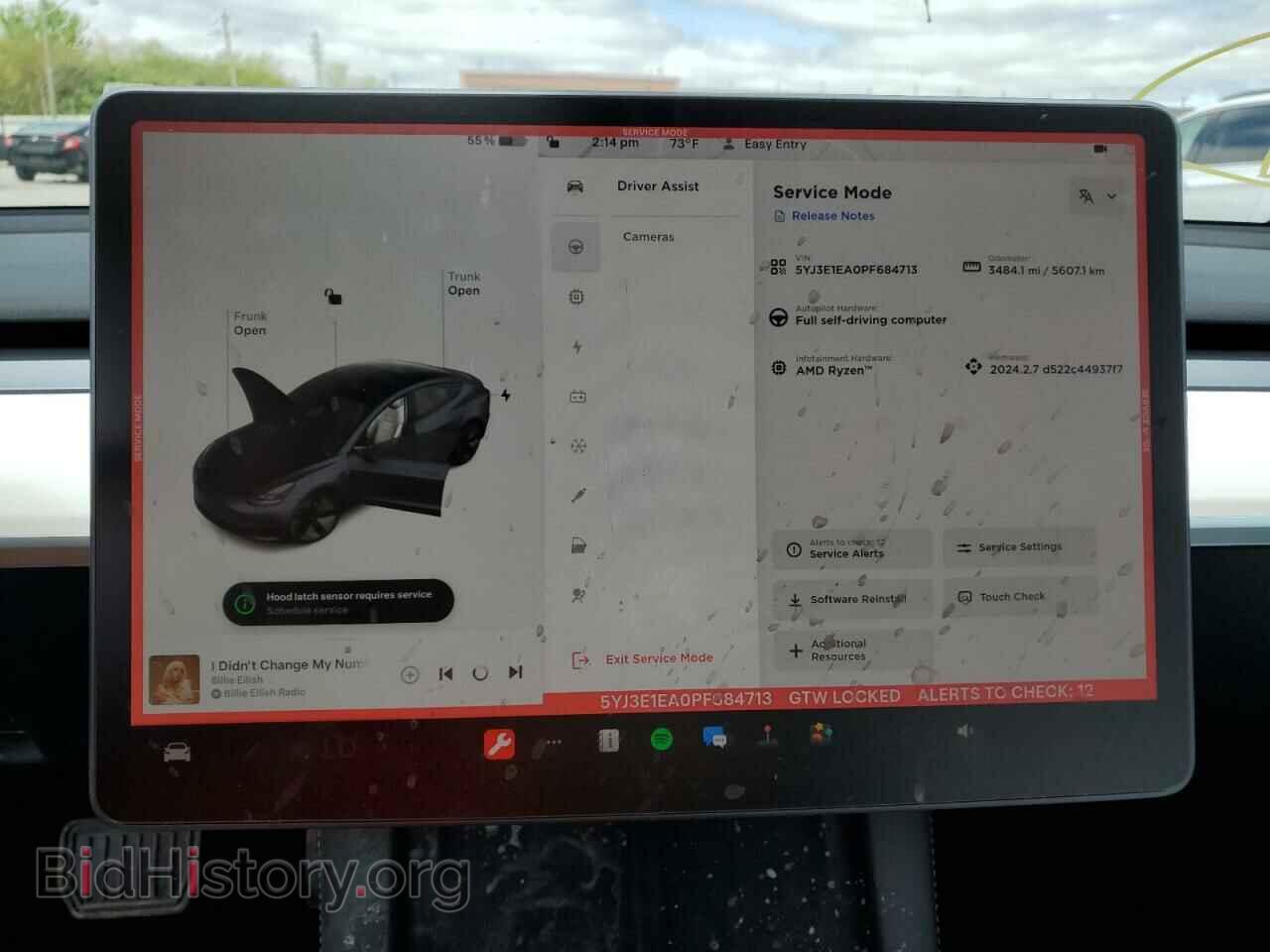 2023 TESLA MODEL 3 - VIN: 5YJ3E1EA0PF684713 - Фото 9
