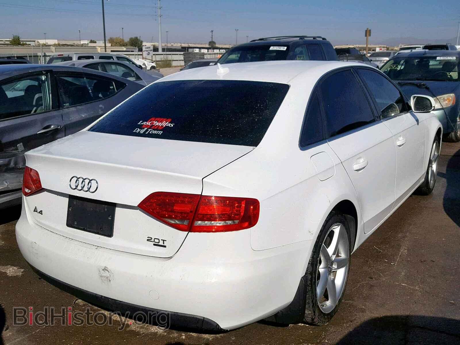 2010 AUDI A4 - VIN: WAUFFAFL2AN060038 - Фото 4