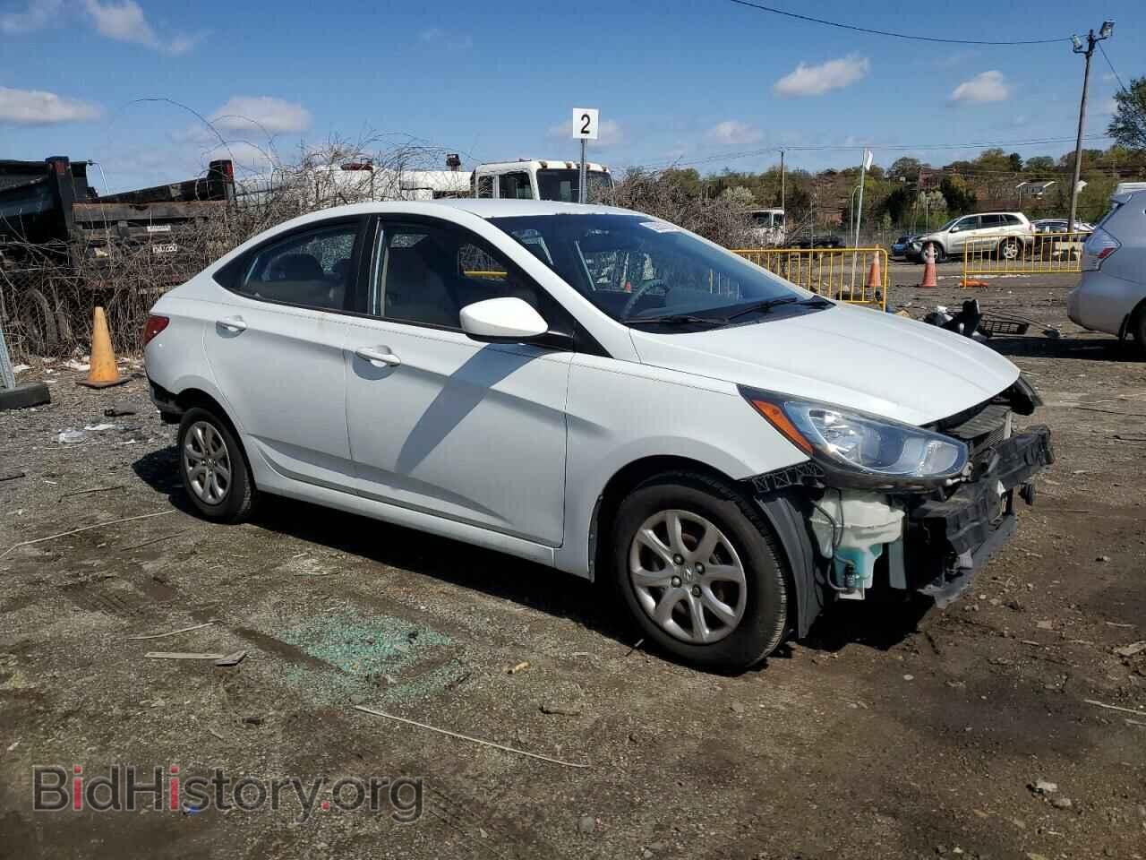 2013 HYUNDAI ACCENT - VIN: KMHCT4AE7DU527596 - Фото 4