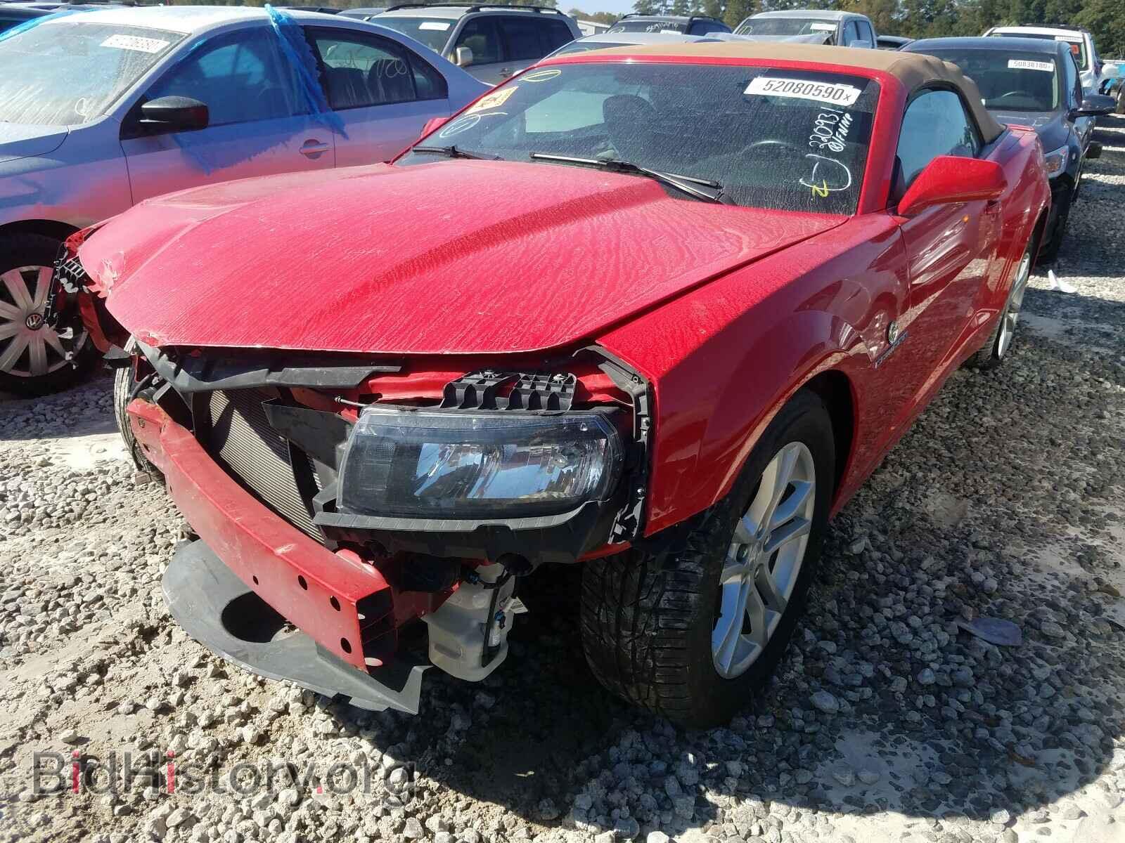 2014 CHEVROLET CAMARO - VIN: 2G1FB3D35E9220931 - Фото 2