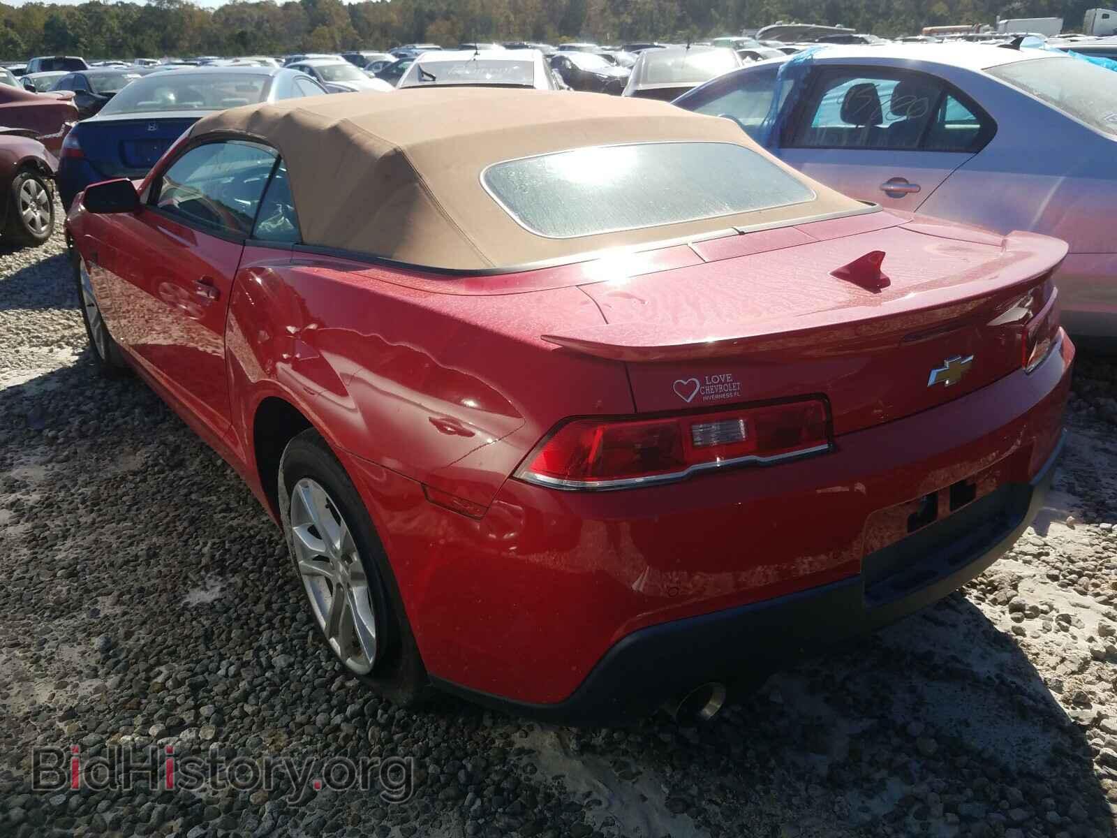 2014 CHEVROLET CAMARO - VIN: 2G1FB3D35E9220931 - Фото 3