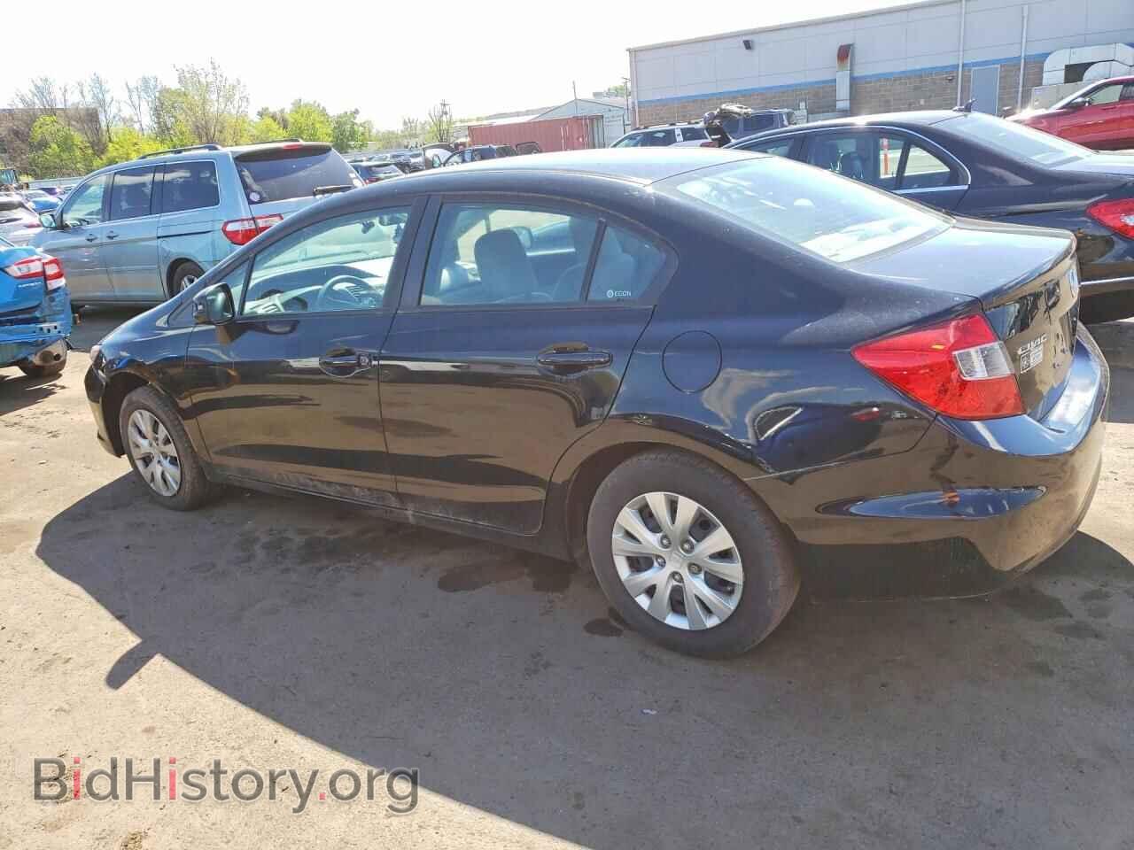2012 HONDA CIVIC - VIN: 19XFB2F54CE359365 - Фото 2