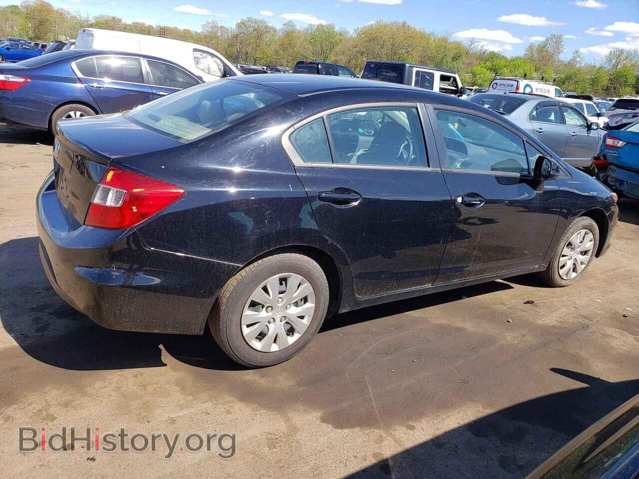 2012 HONDA CIVIC - VIN: 19XFB2F54CE359365 - Фото 3