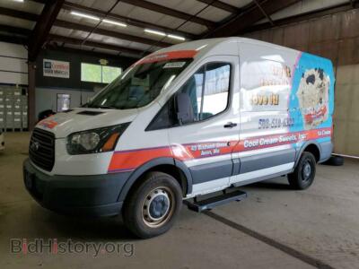 2016 Ford TRANSIT Transit T-, white — VIN 1FTYR1CG4GKA00346, Copart