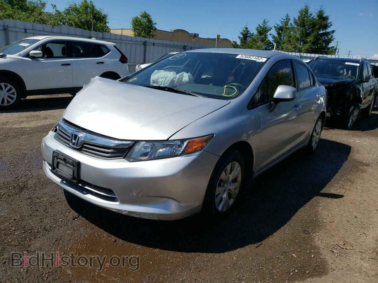2012 HONDA CIVIC - VIN: 2HGFB2F42CH108454 - Фото 2