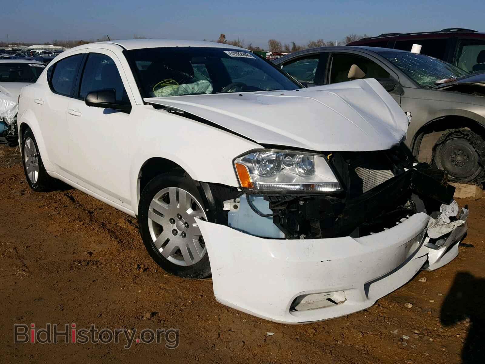 Photo 1C3CDZAB1CN136168 - DODGE AVENGER 2012