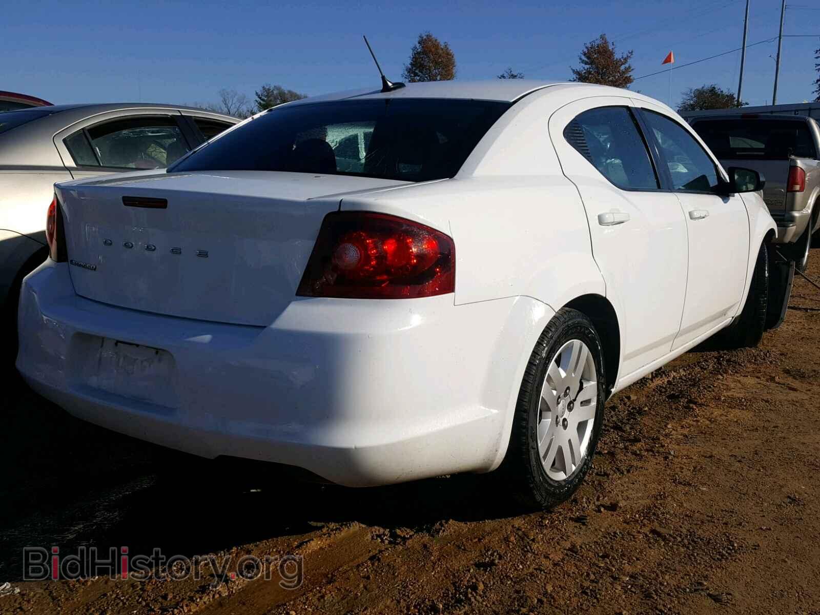 2012 DODGE AVENGER - VIN: 1C3CDZAB1CN136168 - Фото 4