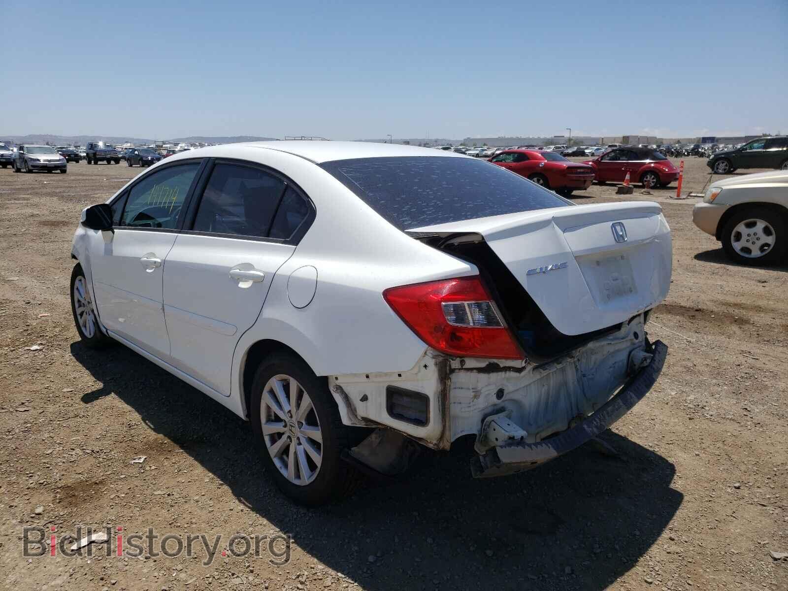 2012 HONDA CIVIC - VIN: 2HGFB2F8XCH550966 - Фото 3