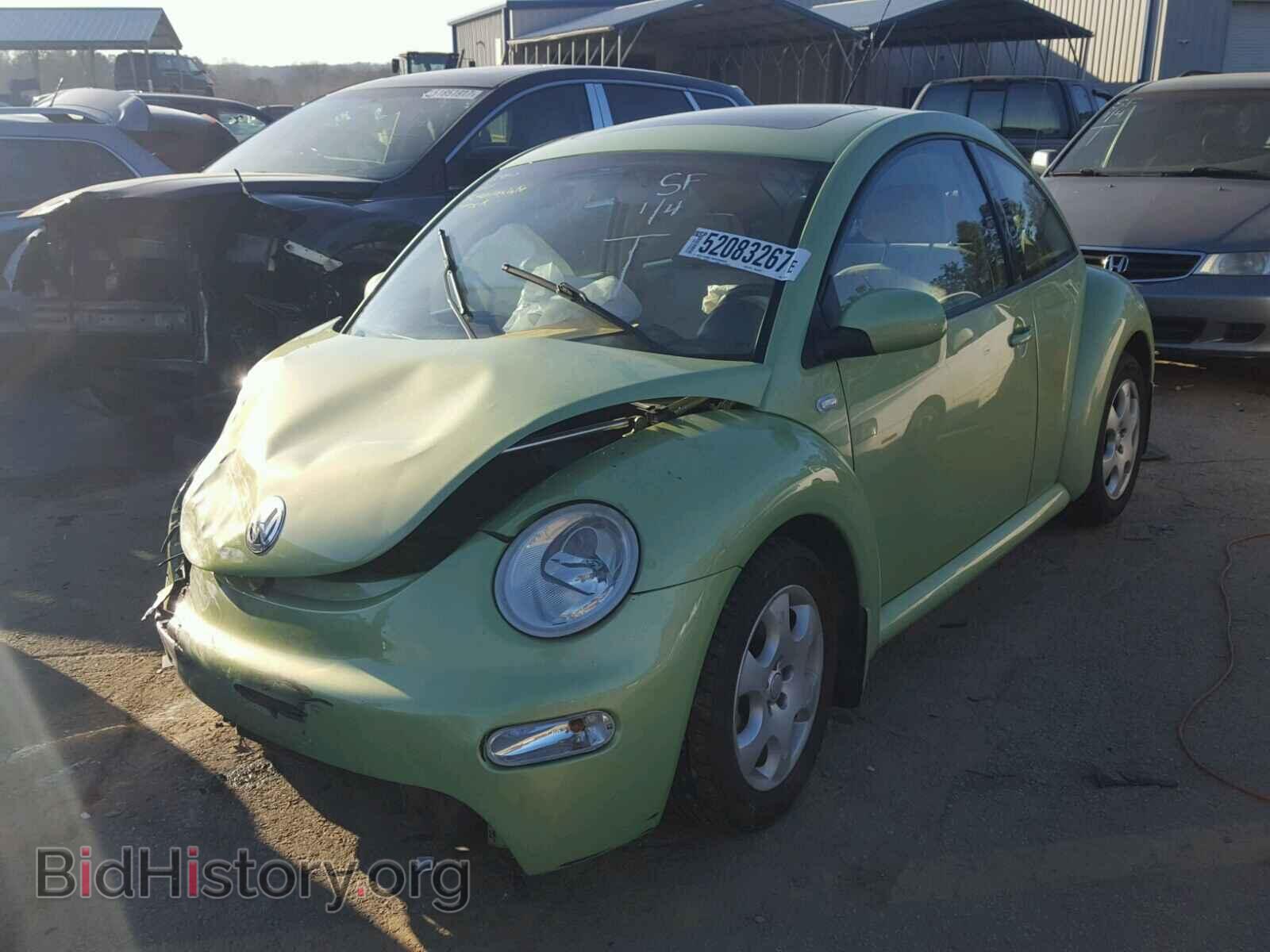 2003 VOLKSWAGEN BEETLE - VIN: 3VWCK21C93M402724 - Фото 2