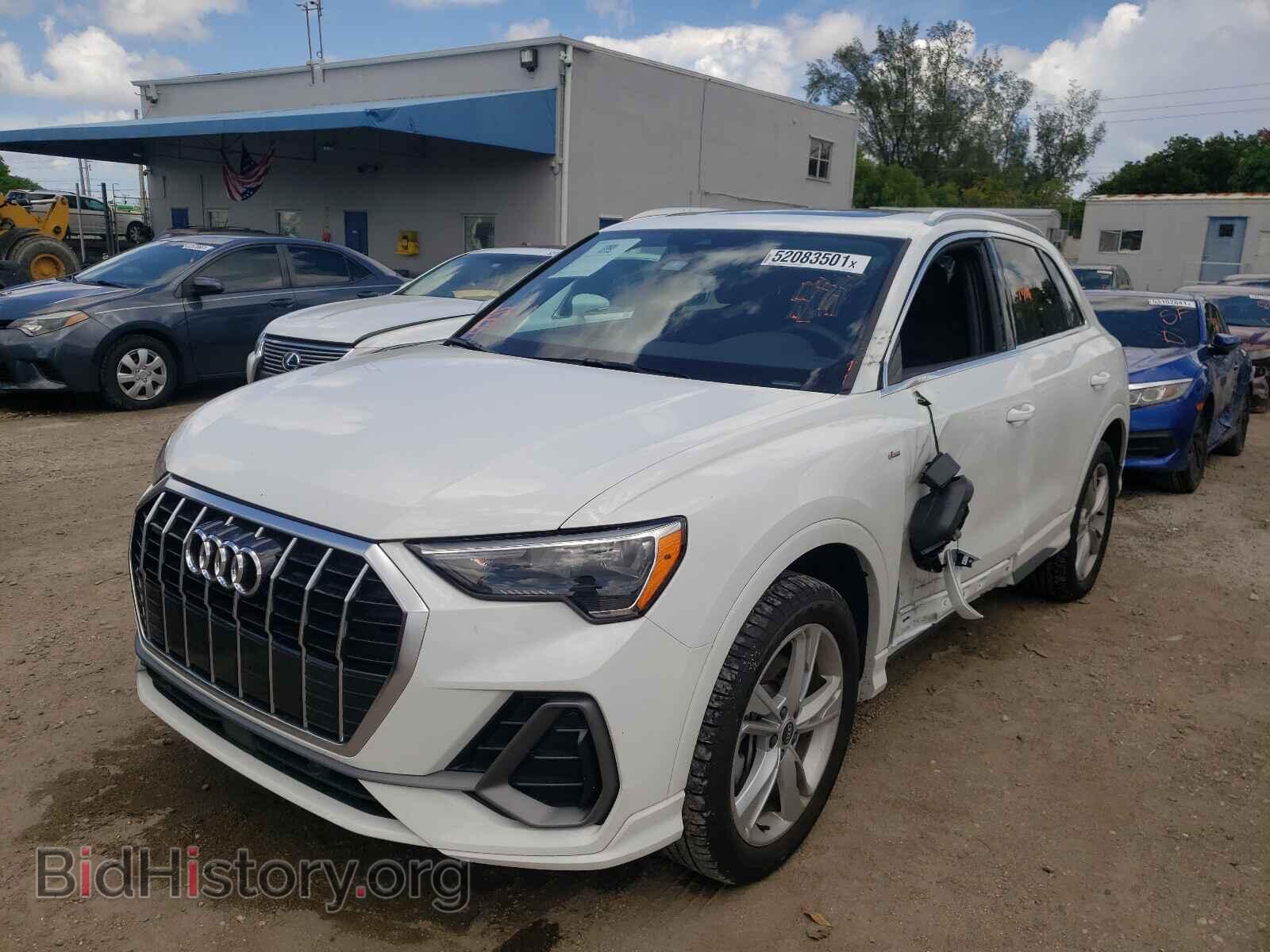 2021 AUDI Q3 - VIN: WA1DECF38M1032758 - Фото 2
